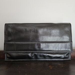 Vintage Black Cara Envelope Purse